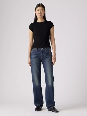 501® '90S SELVEDGE WOMEN'S JEANS Size 29 Length 32 New No Tags.  - Medium Wash